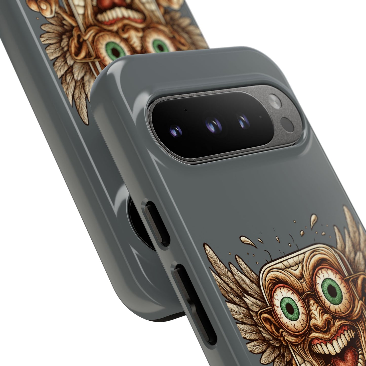 Phone Case — Funny Vintage Winged Toaster Design (“Your Opinion Has Less Absorbency”)