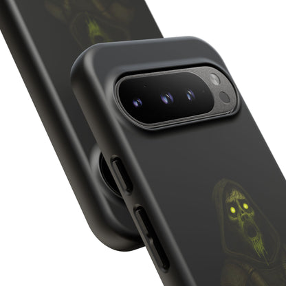 Phone Case — 'Toxic? Nah, Just Prophetically Unpleasant' Neon Grim Reaper Protective Cover