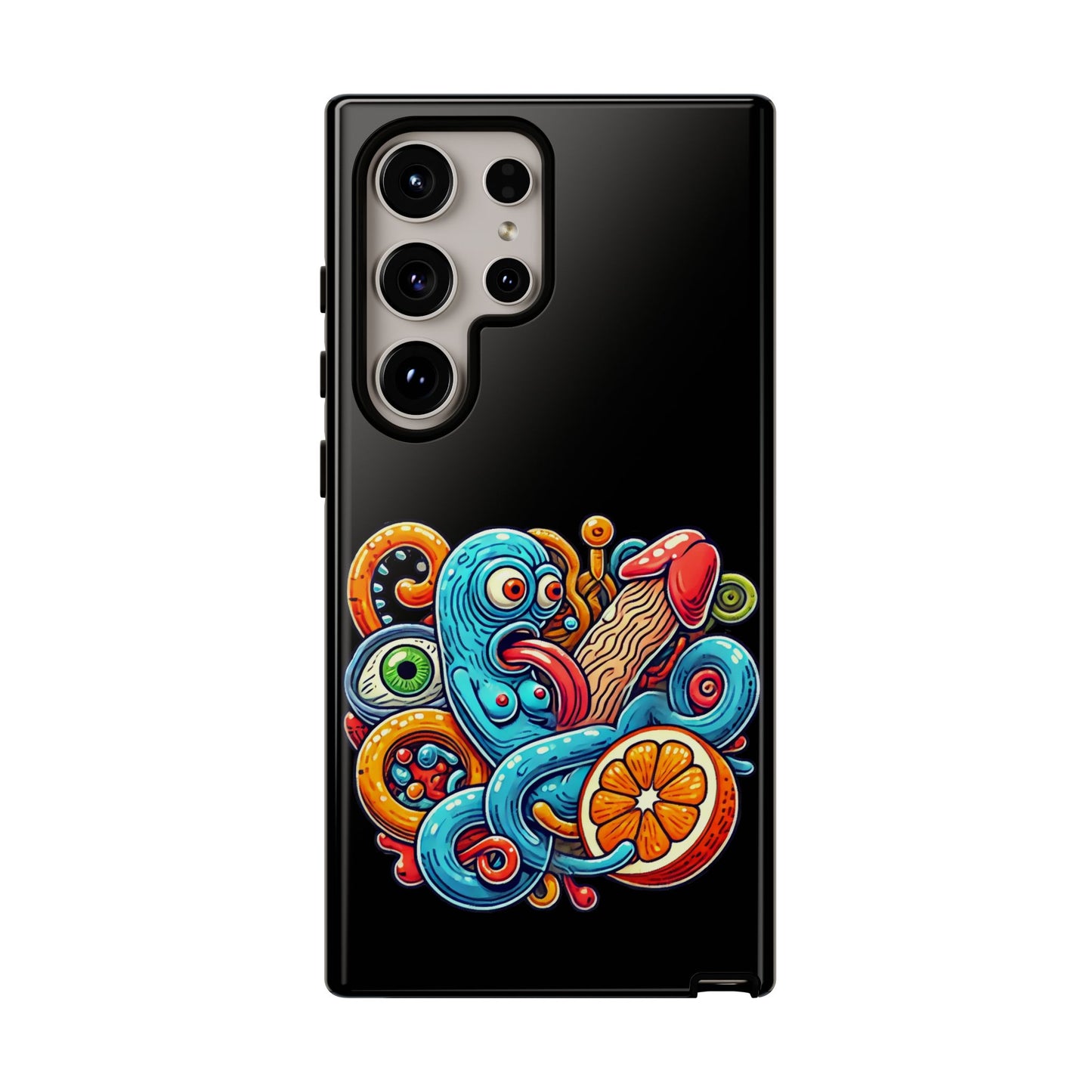 Octopus Surf Phone Case — Colorful Nautical Art Protective Phone Cover