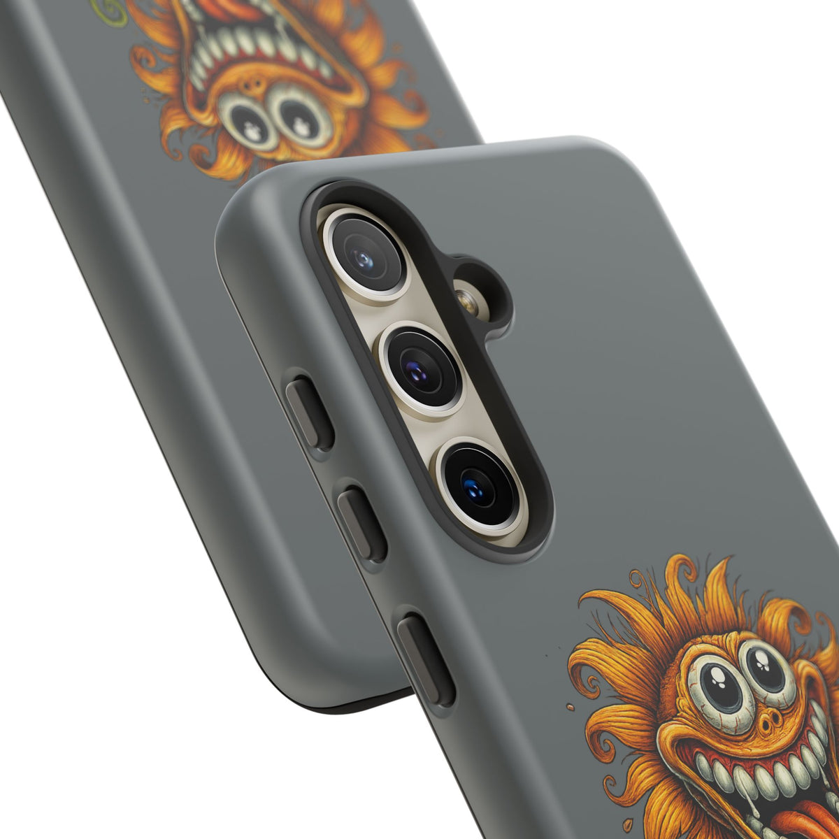 Funny Monster Sunflower Phone Case — "Photosynthesizing the Universe One Breakdown at a Time"