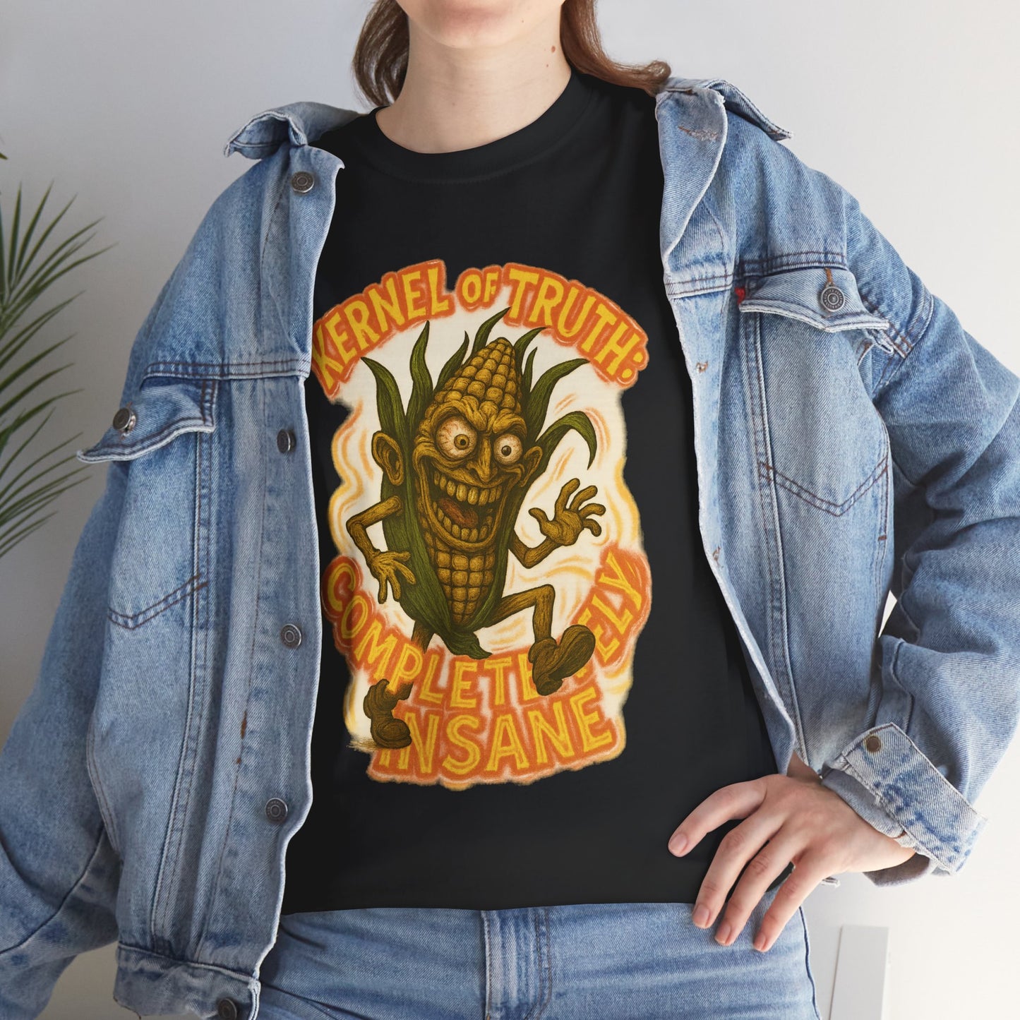 Kernel of Truth – Completely Insane Corn Monster T-Shirt