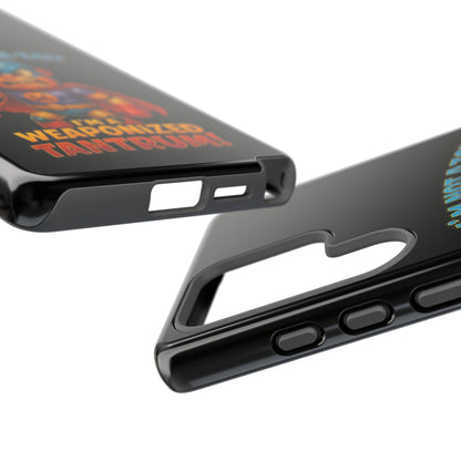 Phone Case — "I'm Not a Toy, I'm a Weaponized Tantrum" Cartoon Superhero Design