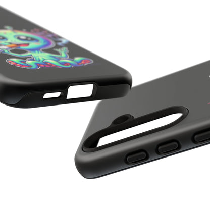Alien Smoking Rainbow Joint Phone Case — Cute Psychedelic Cannabis iPhone Cover