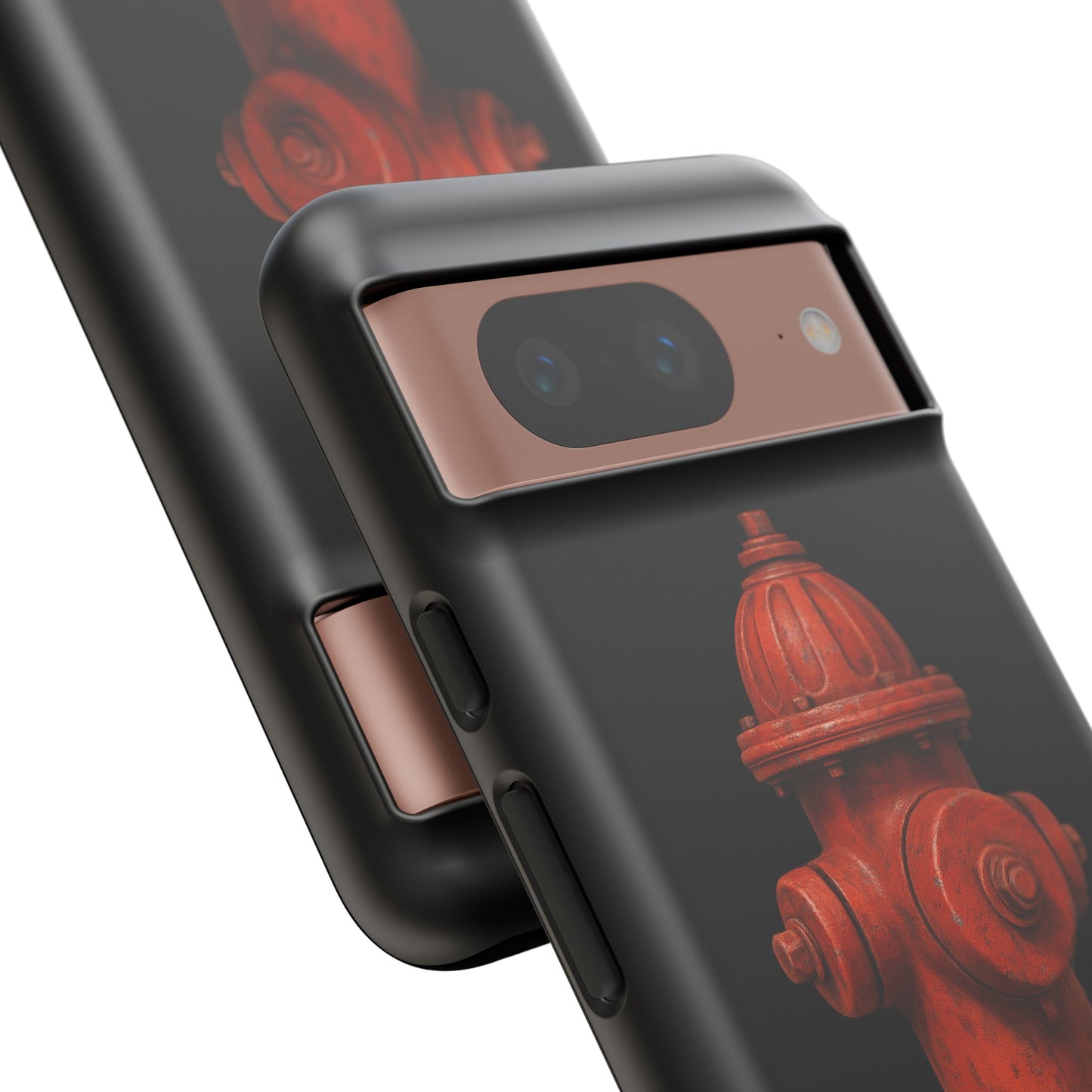 Red Fire Hydrant Phone Case — Tough Protective iPhone Cover