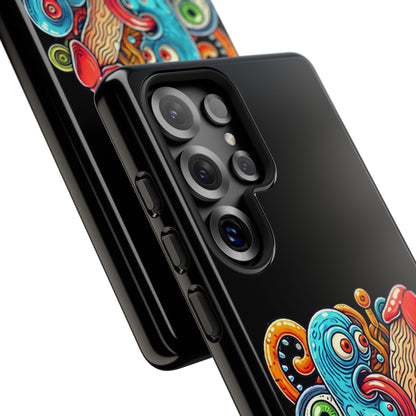 Octopus Surf Phone Case — Colorful Nautical Art Protective Phone Cover