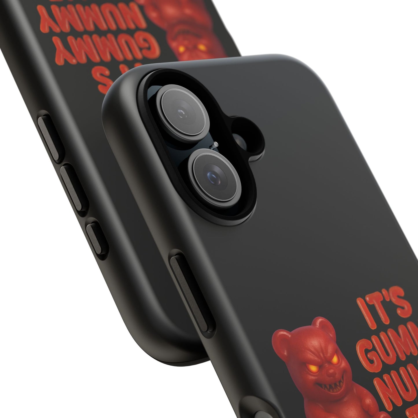 Phone Case — "It's Gummy Nummy Time" Red Gummy Bear Protective Case