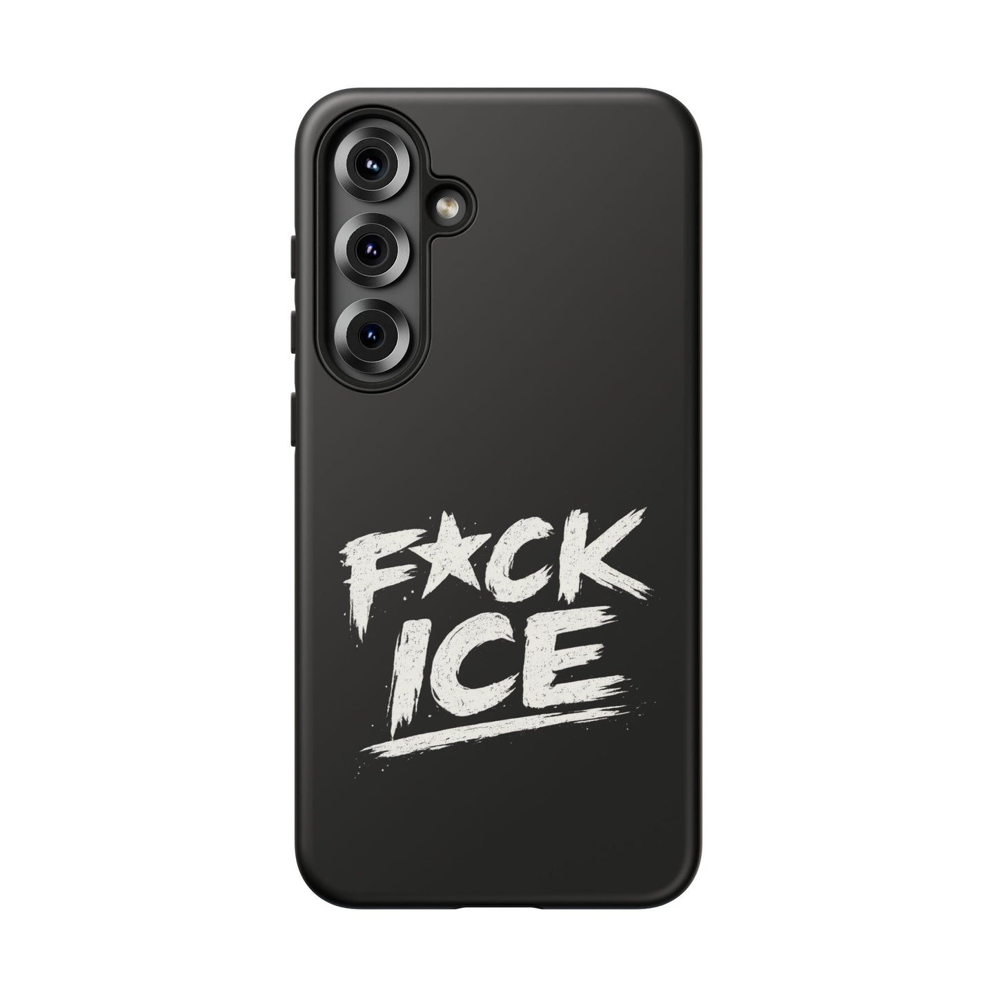 Phone Case — “F*ck Ice” Bold Protest Graphic Protective Case