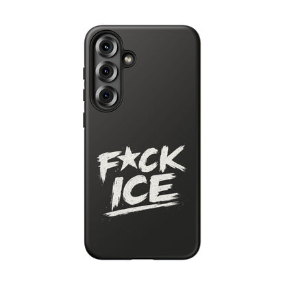Phone Case — “F*ck Ice” Bold Protest Graphic Protective Case