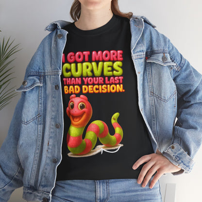 I Got More Curves – Gummy Snake Funny T-Shirt
