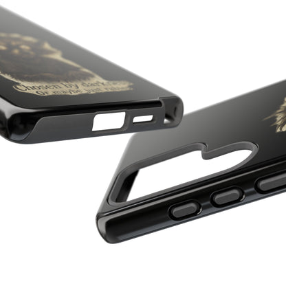 Phone Case — "Chosen by Darkness (Or Maybe Just Rabies)" Cute Creepy Lemur Design