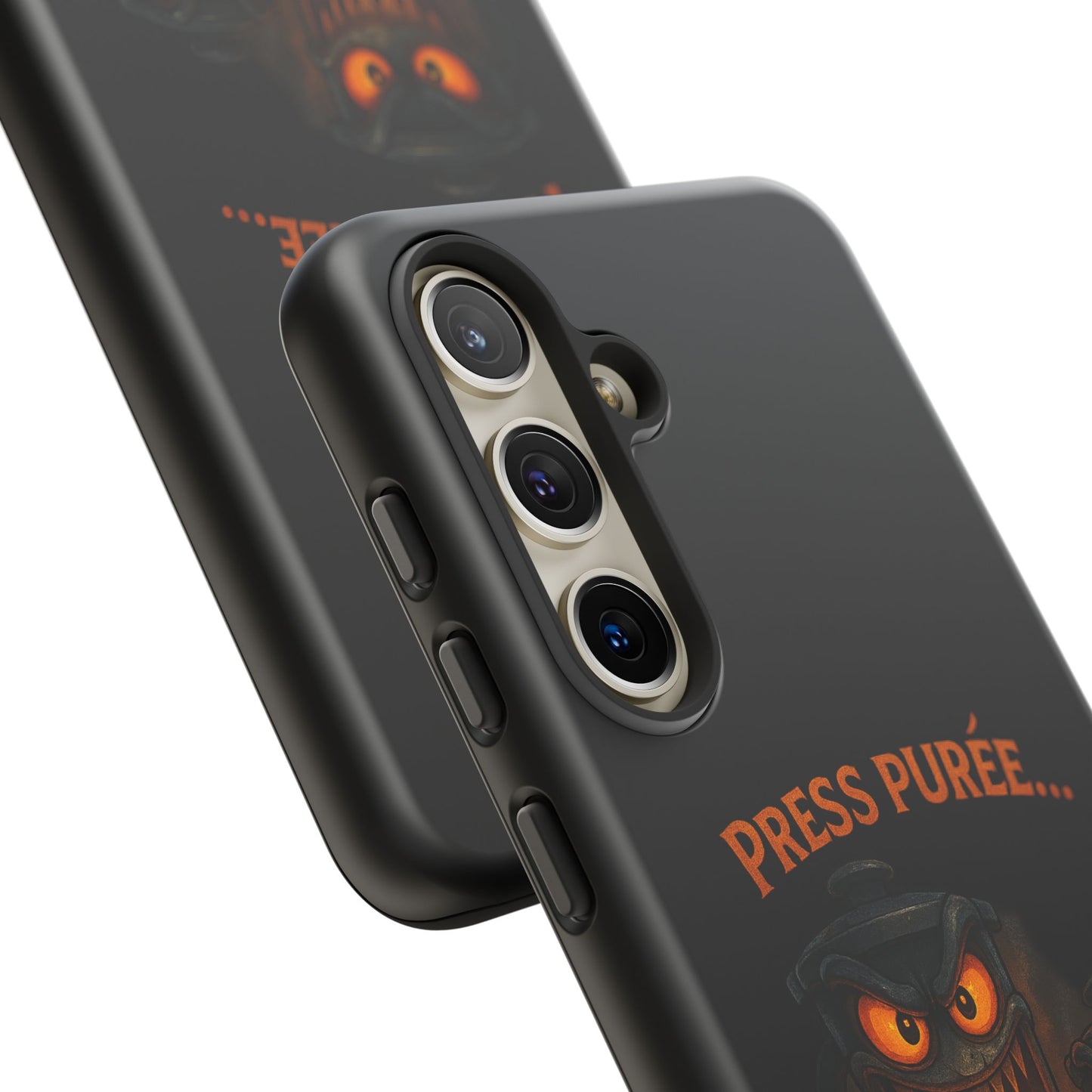 Phone Case - 'Press Purée...and Pray' Halloween Horror Protective Cover