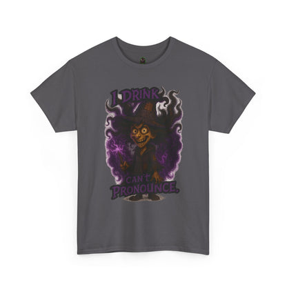 I Drink Coffee I Can't Pronounce T-Shirt | Witchy Coffee, Halloween Vibe