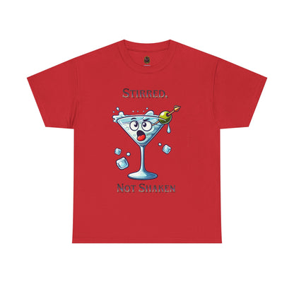 "Stirred, Not Shaken" Funny Martini