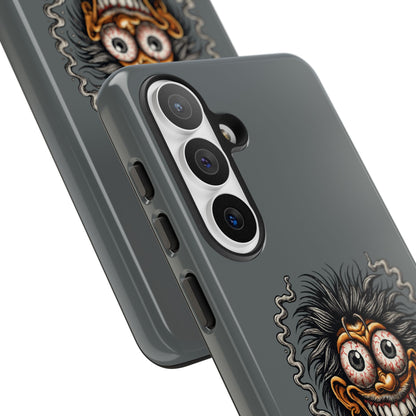 Phone Case — 'Life's a Blur and I'm Licking the Window' Funky Monster Graphic