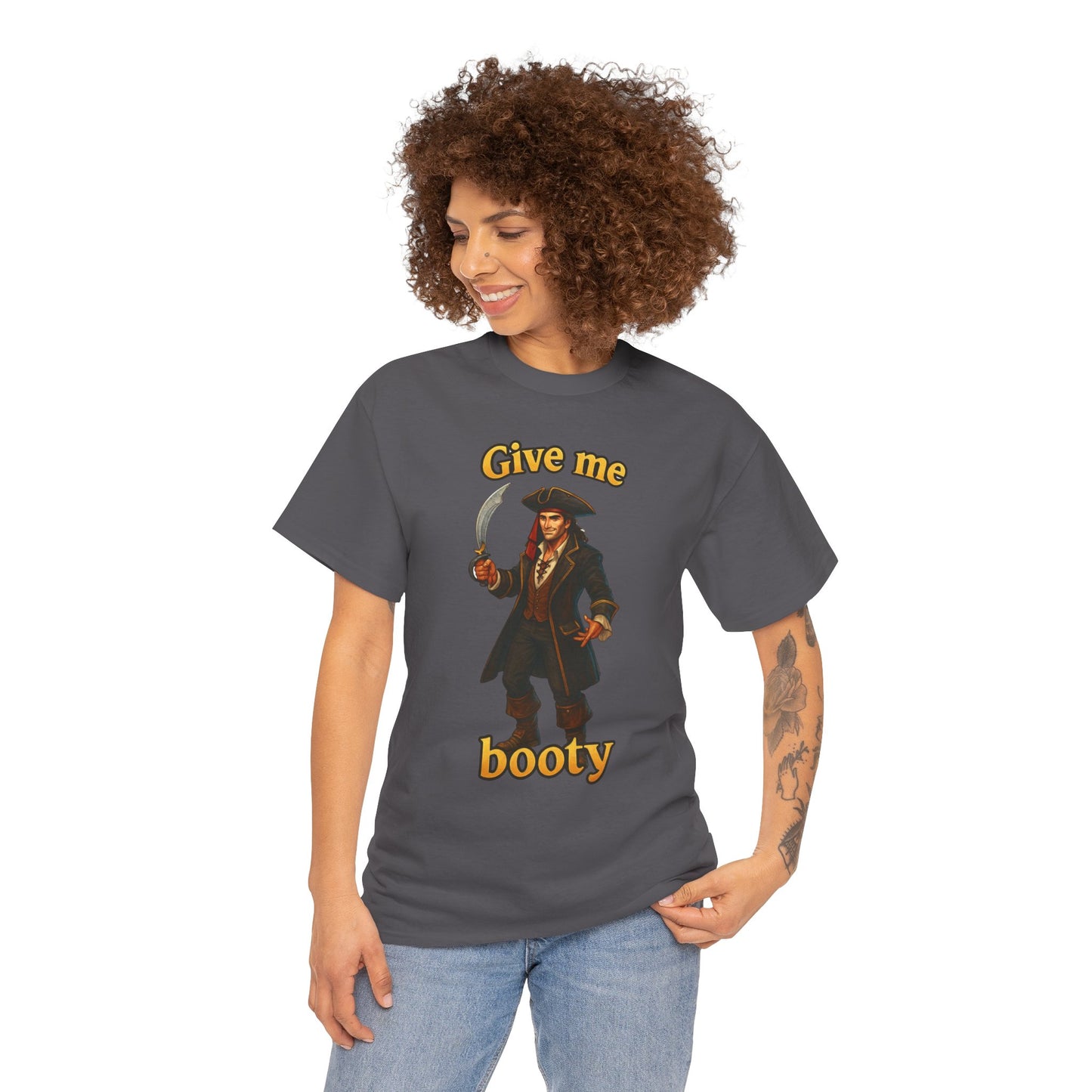 Pirate "Give Me Booty" T-Shirt