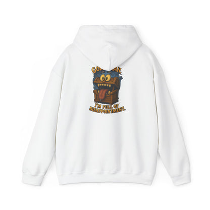 Hoodie — Vintage Cartoon Monster 'Good Night' Graphic Pullover