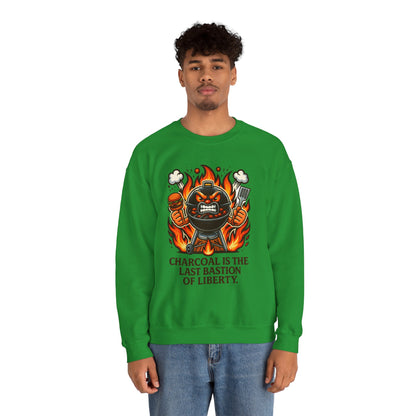 Charcoal Liberty Grill Crewneck Sweatshirt