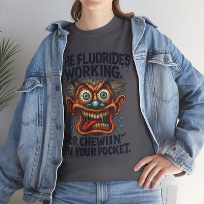 The Fluoride’s Working – Wild Smile Conspiracy Tee