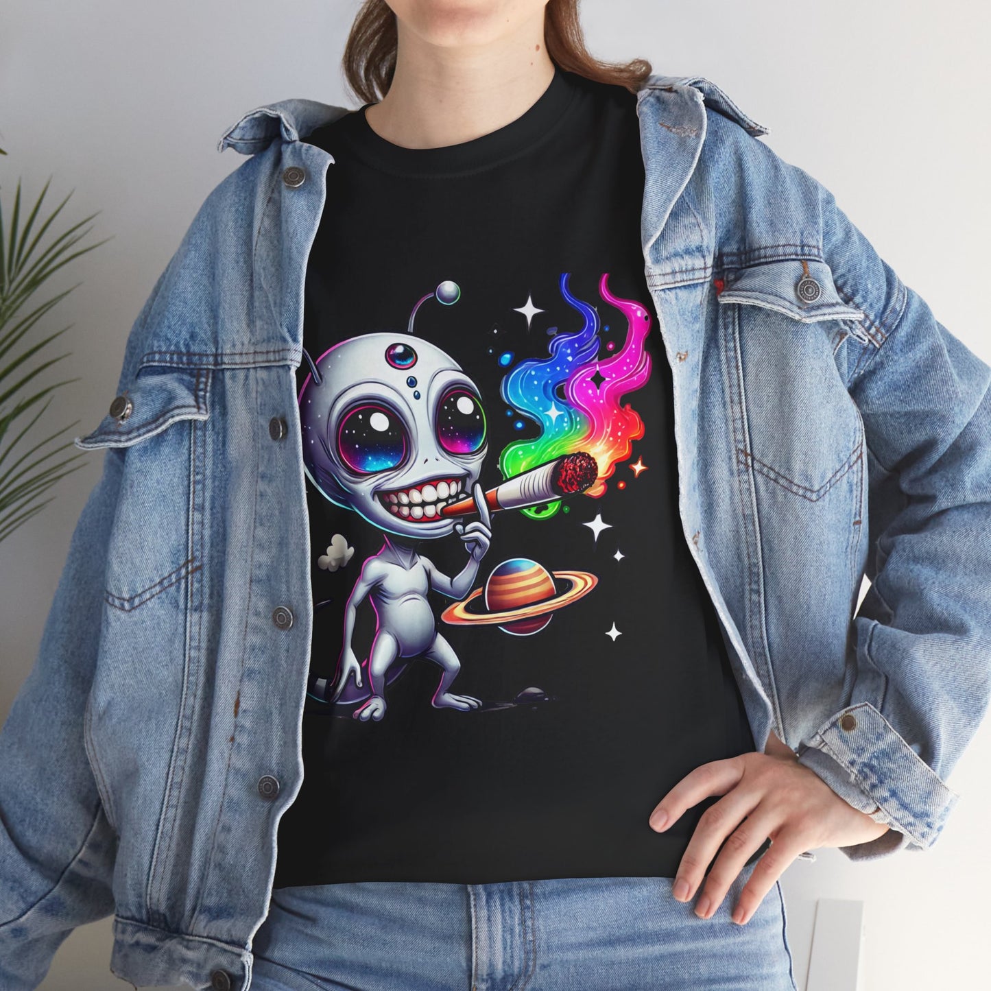 "Cosmic Chill" Funny Alien T-Shirt