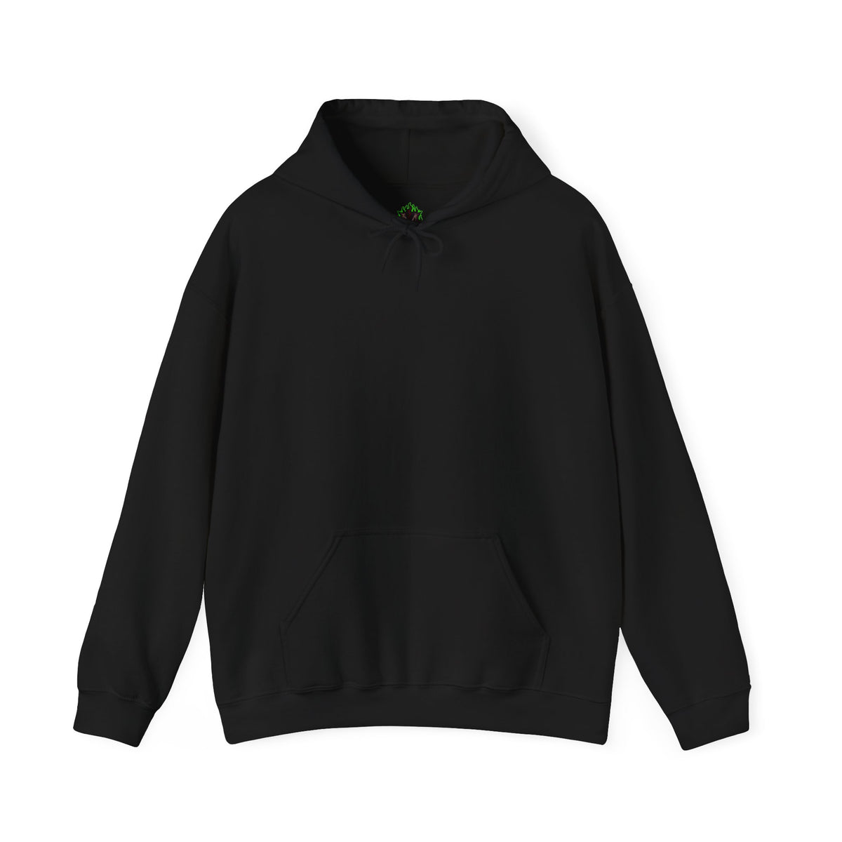 Hoodie — "I Did This Because the Voices Told Me to" Retro Horror Graphic
