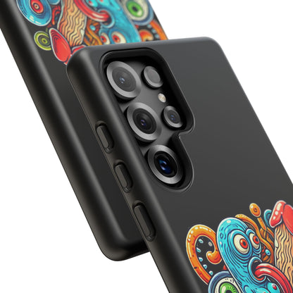 Octopus Surf Phone Case — Colorful Nautical Art Protective Phone Cover