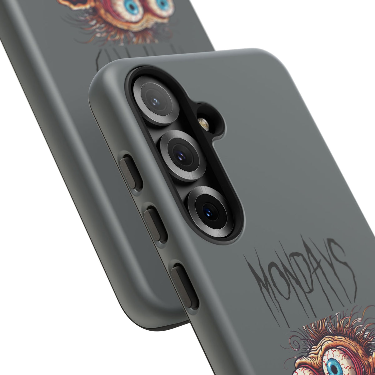 Mondays Zombie Character Phone Case – Funny Groggy Coffee Phone Cover