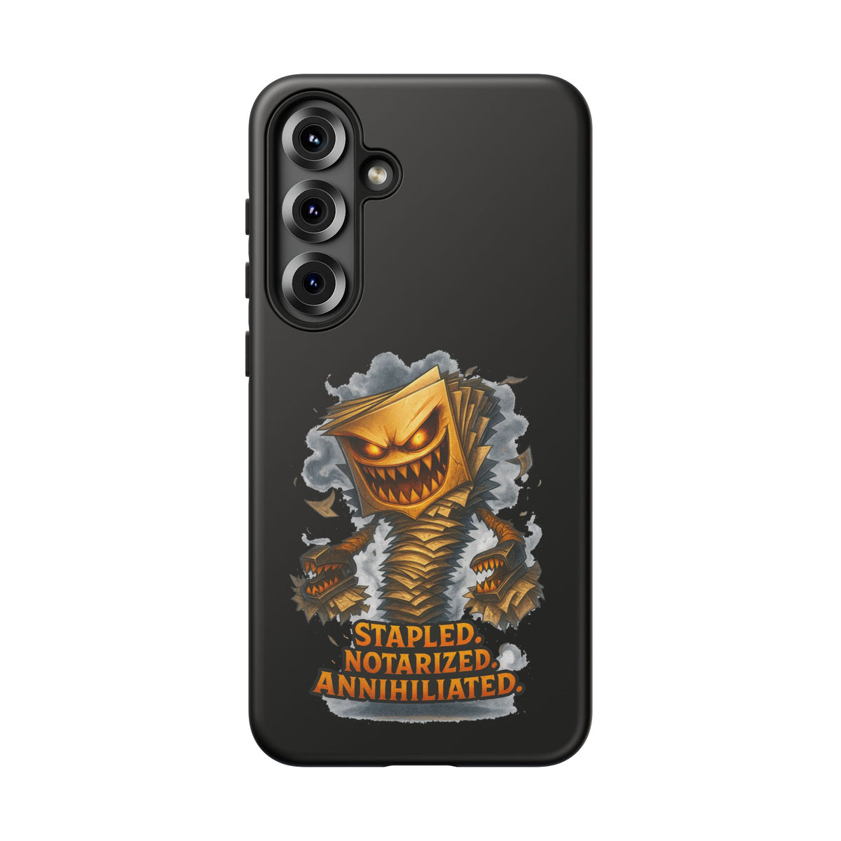 Phone Case — Stapled, Notarized, Annihilated Lightning-Fast Protective Case
