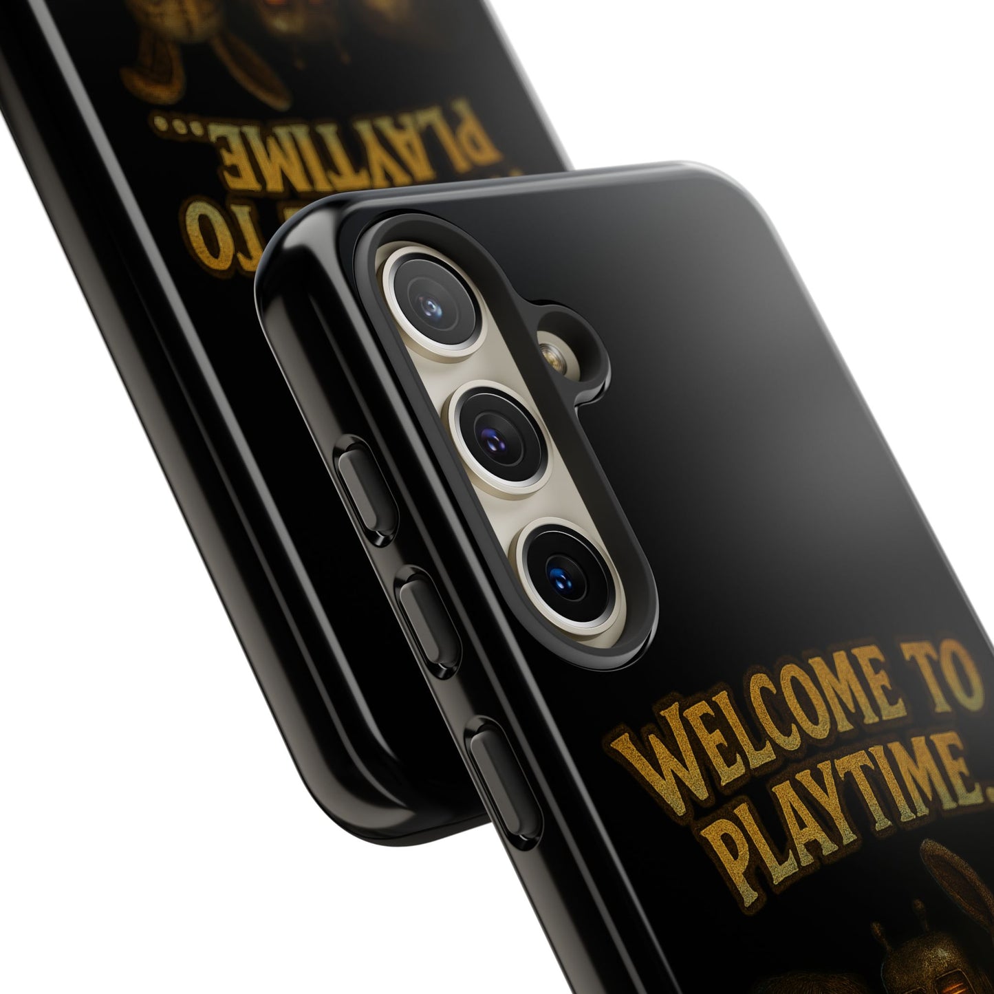 Phone Case — "Welcome to Playtime... Permanently." Horror Game Character Protective Case
