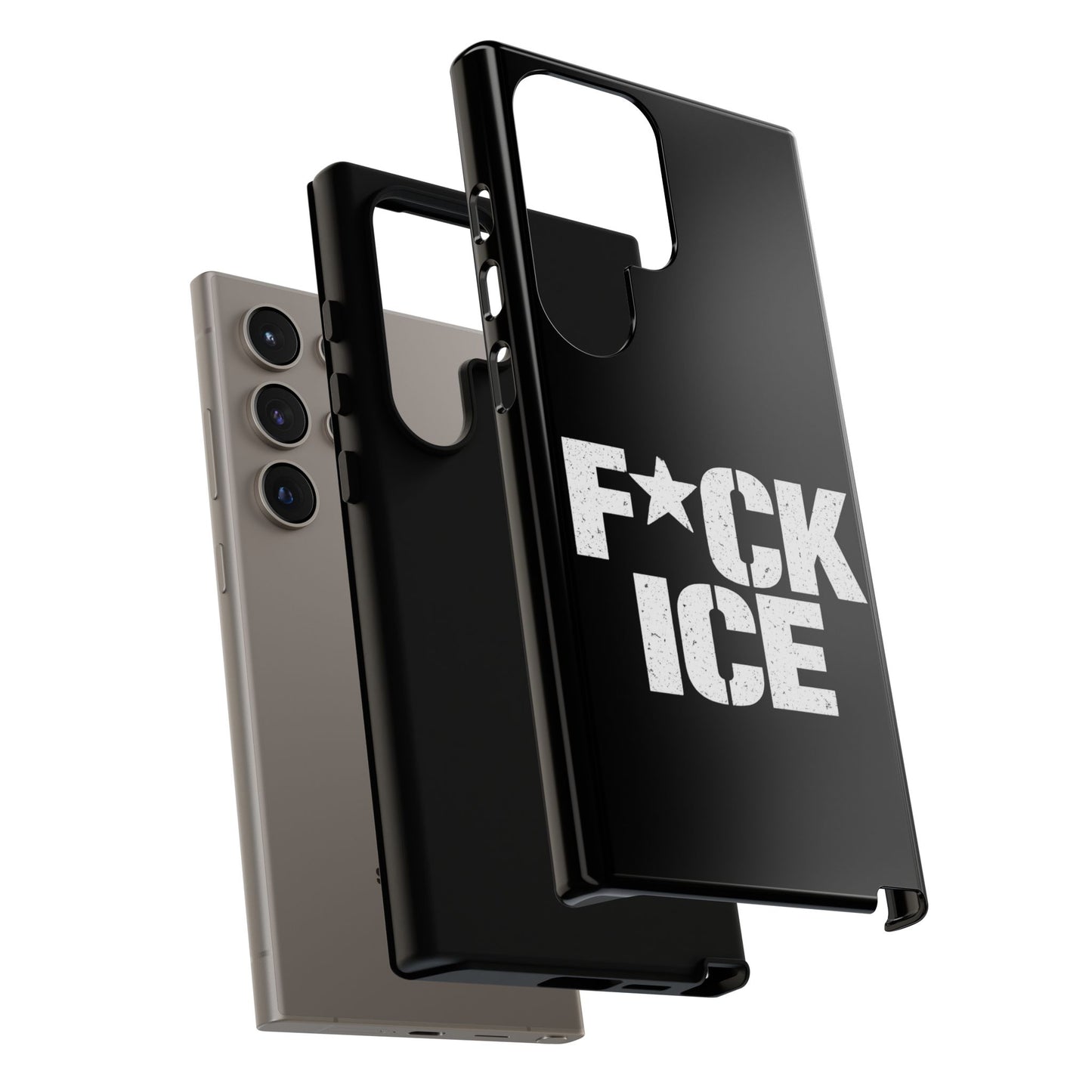 Phone Case — “F*CK ICE” Bold Protest Protective Cover