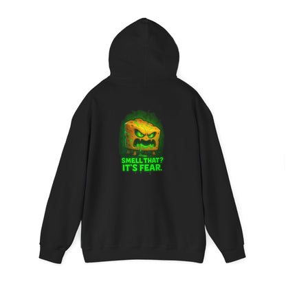 Fear Scent Hoodie — 'Smell That? It's Fear' Spooky Pumpkin Graphic Hoodie