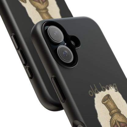 Phone Case — 'Old Bong' Funny Stoner Illustration, "This Is My Life's Bong"