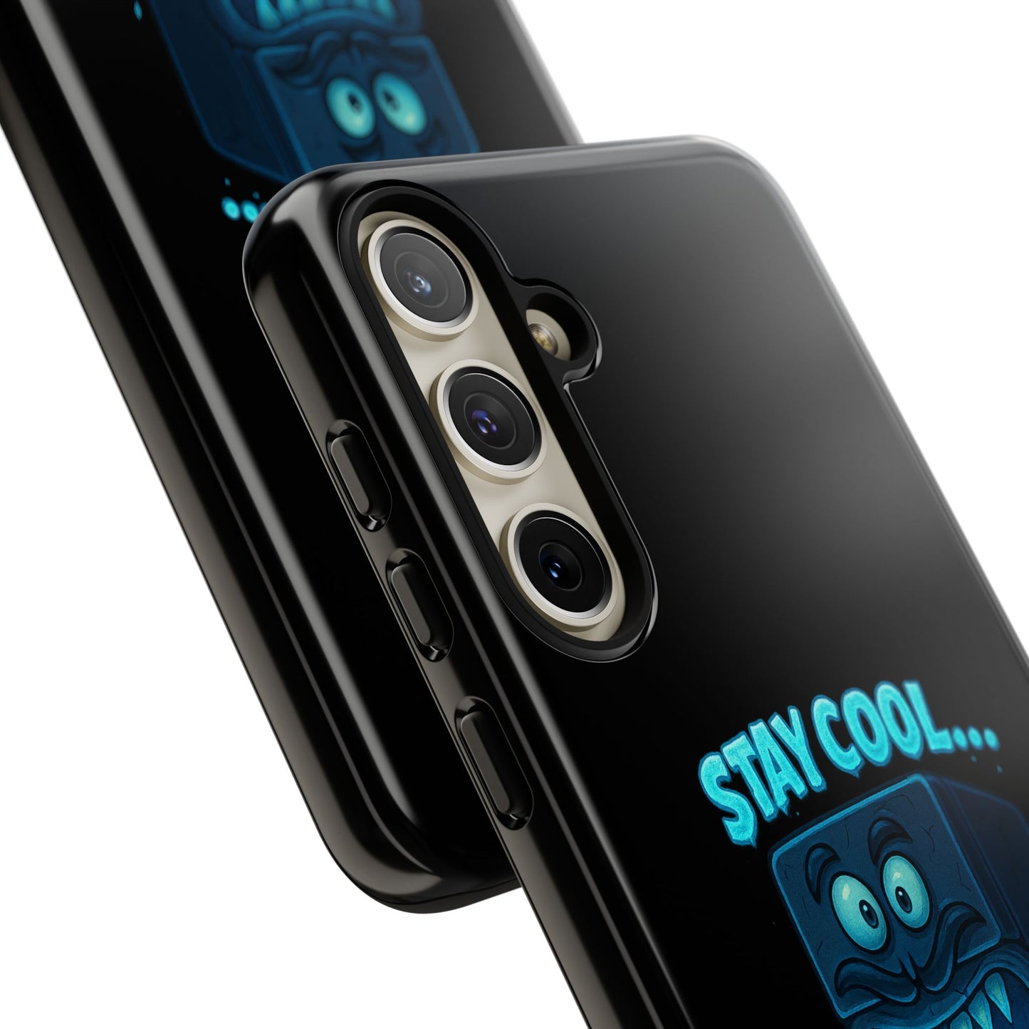 Stay Cool... Or Else. Phone Case — Neon Monster Protective iPhone Cover