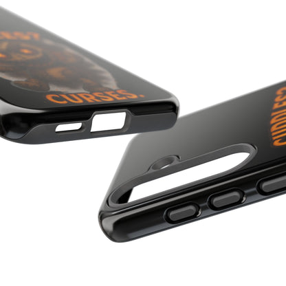 Phone Case — 'Cuddles? Curses.' Voodoo Doll Gothic Protective Case