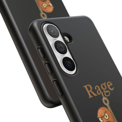 Phone Case — "Rage Bait" Angry Worm Fishing Design