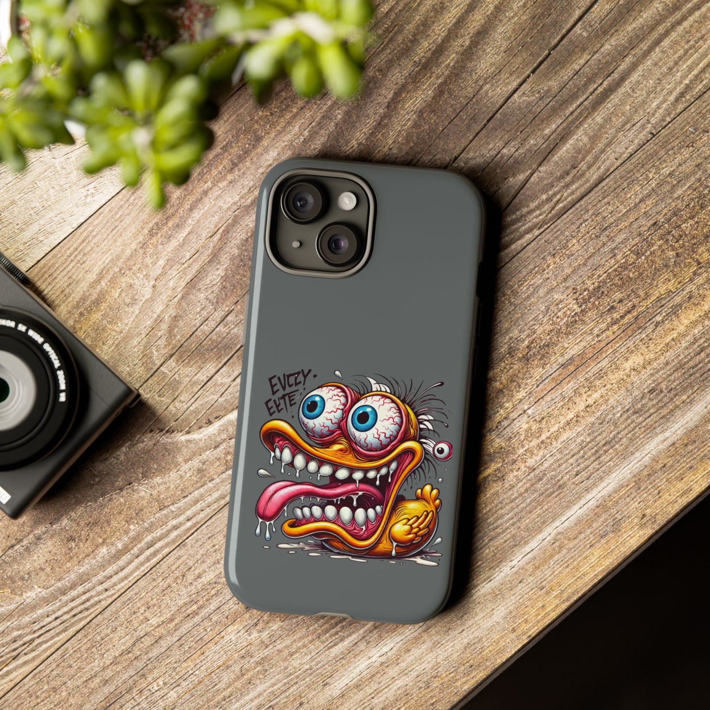 Phone Case — 'Eyezite' Grotesque Cartoon Shock Design