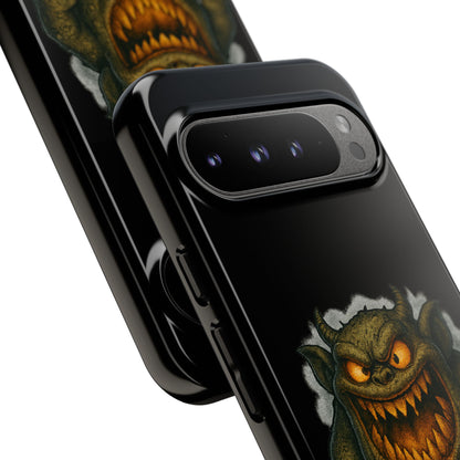 Phone Case — "Got Monsters Under Your Bed? I Trained Them." Funny Monster Protective Cover