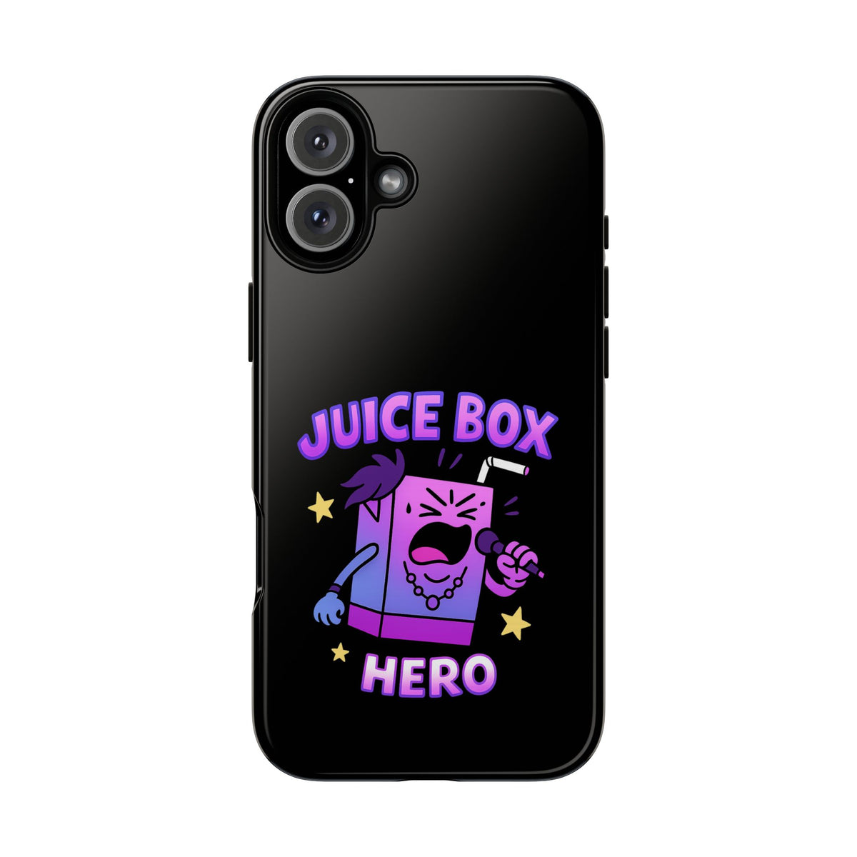 Phone Case — 'Juice Box Hero' Cute Cartoon Protective Cover