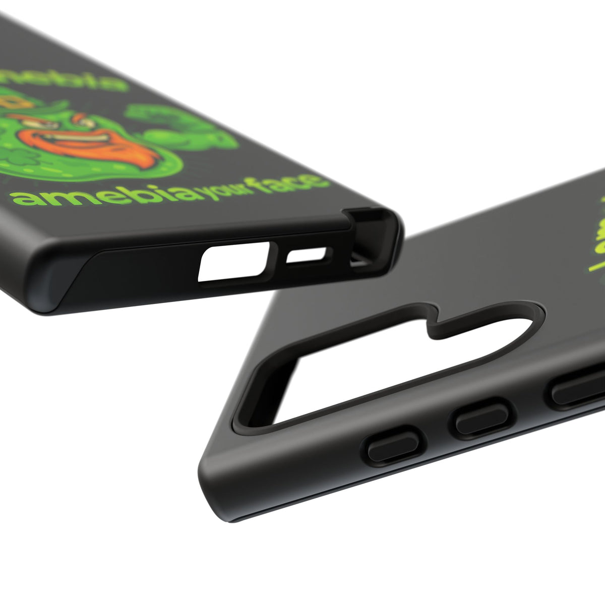 Phone Case – “Yea I Amebia, Amebia Your Face” St. Patrick’s Day Funny Amoeba Design