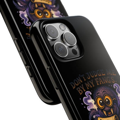 Phone Case — Fiery One-Eyed Demon with "I See Your Soul... And It's Disappointing"