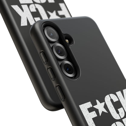 Phone Case — “F*CK ICE” Bold Protest Protective Cover