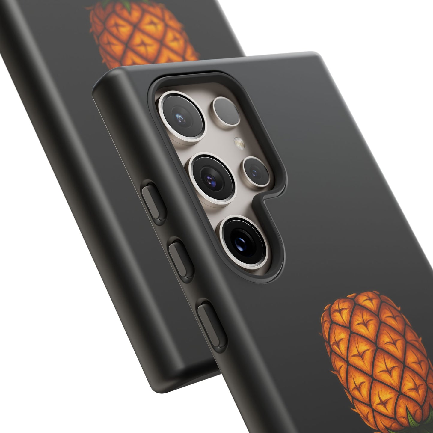Phone Case — Tropical Pineapple "Not looking for pizza" Protective Cover