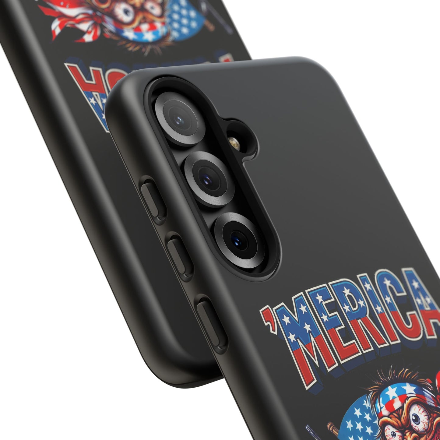 'MERICA Patriotic Phone Case — American Flag Madman Design