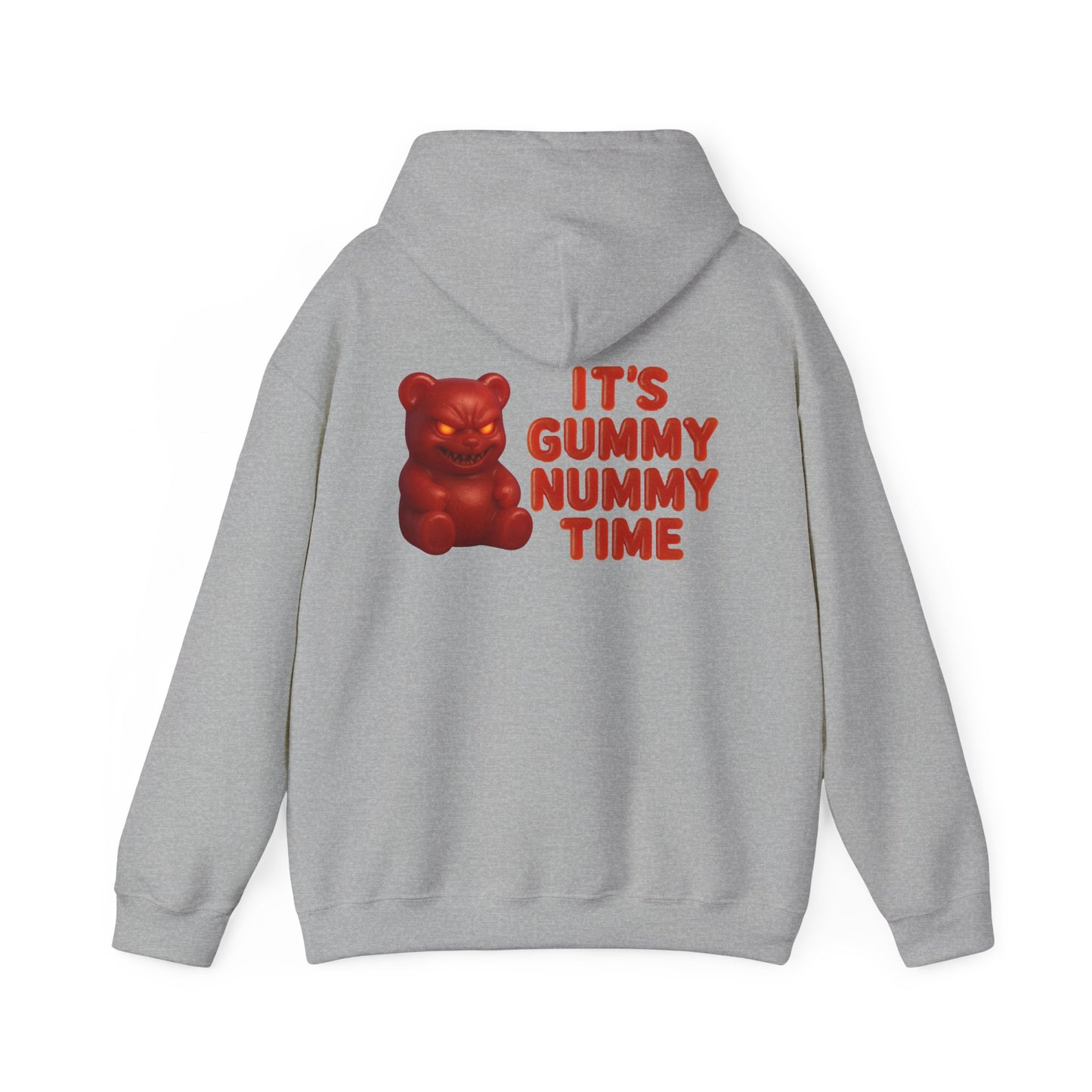 Hoodie - "It's Gummy Nummy Time" Gummy Bear Graphic Pullover