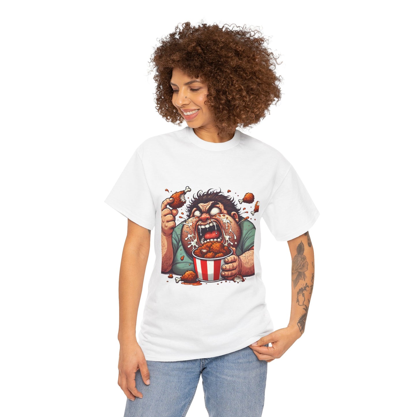 "Chicken Frenzy" Funny Food Lover T-Shirt