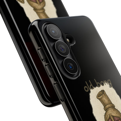 Phone Case — 'Old Bong' Funny Stoner Illustration, "This Is My Life's Bong"