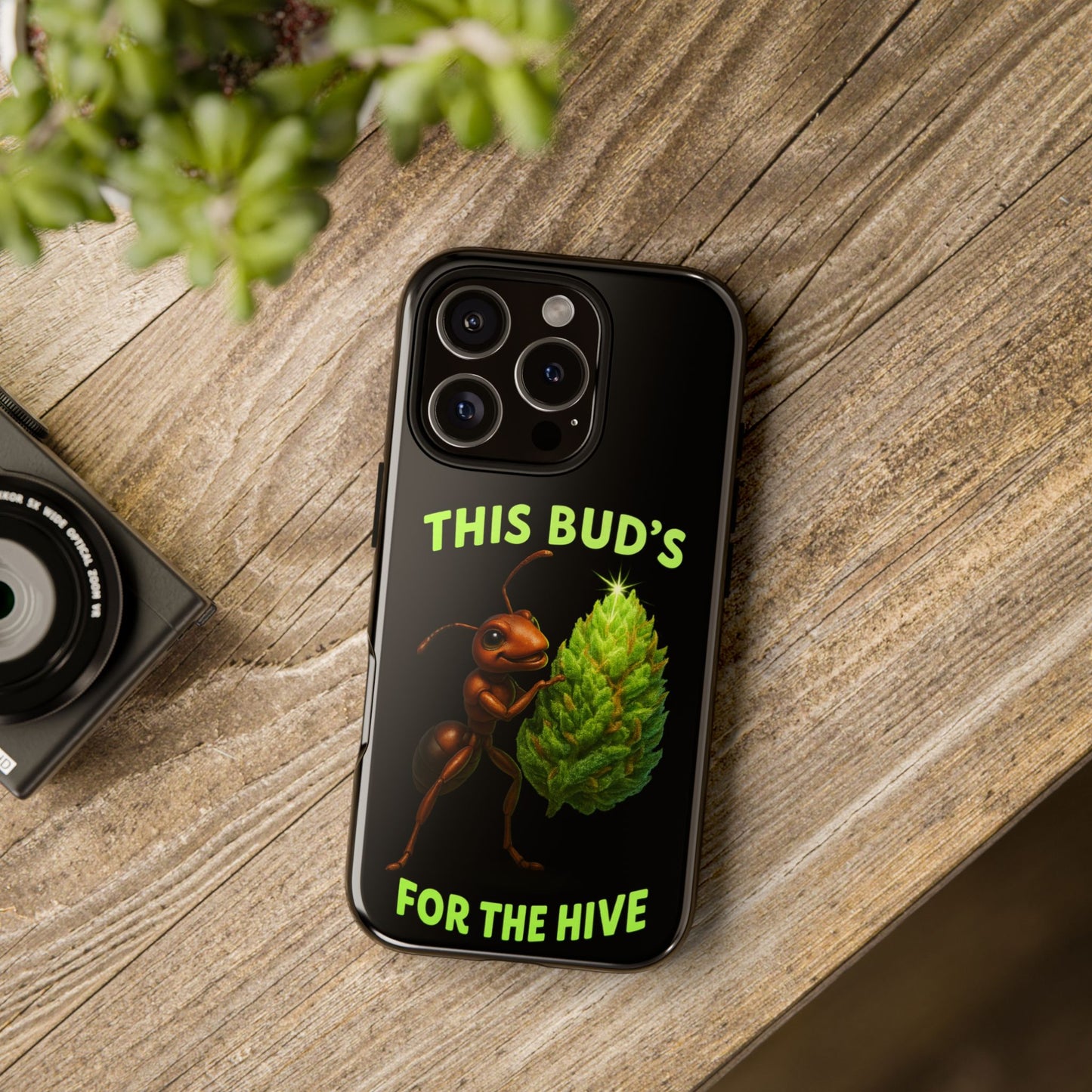 Phone Case — "This Bud's For The Hive" Ant & Hop Design