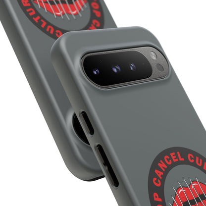 Phone Case — "Stop Cancel Culture Now" Graphic Tough Protective Case