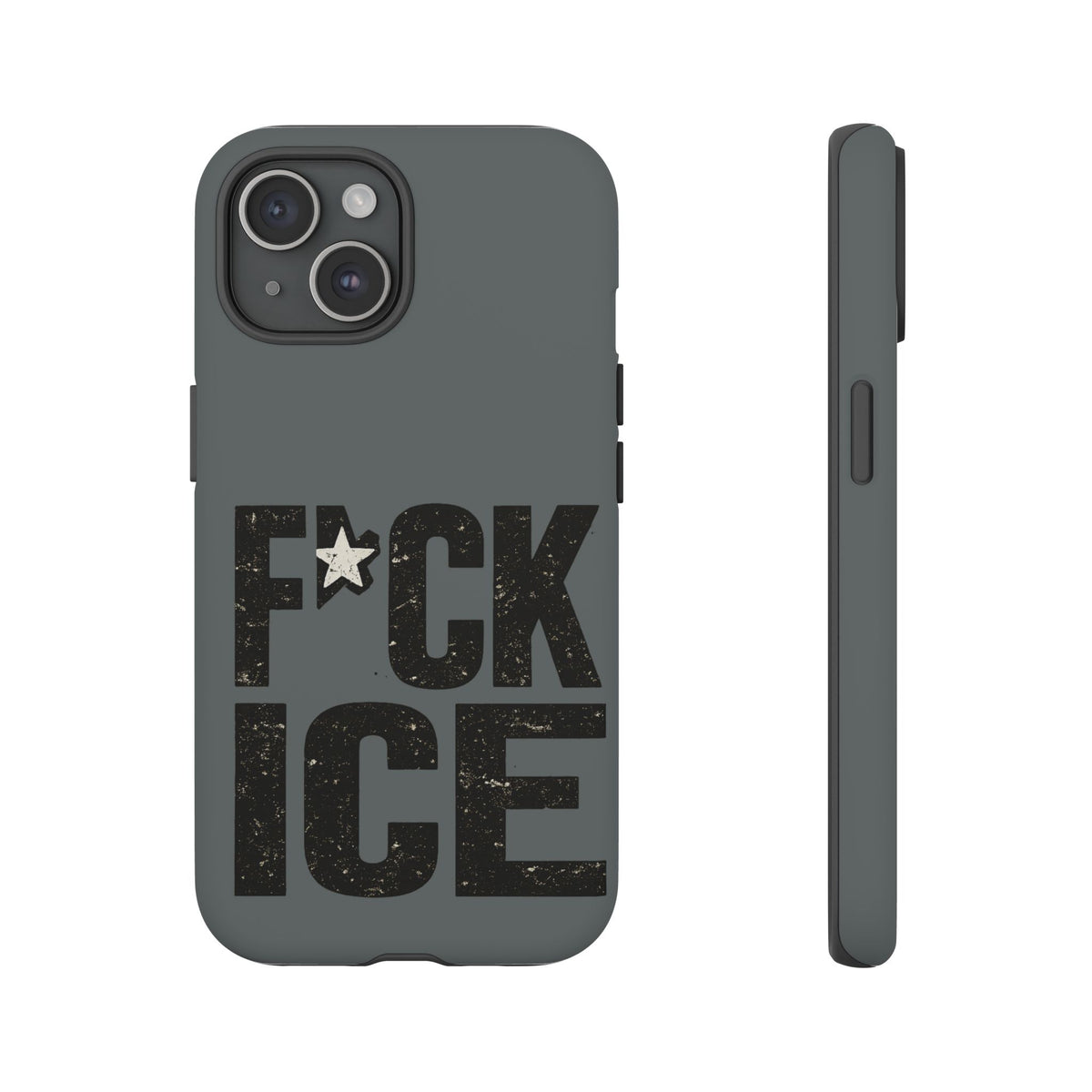 Phone Case — “F*CK ICE” Bold Protest Protective Case