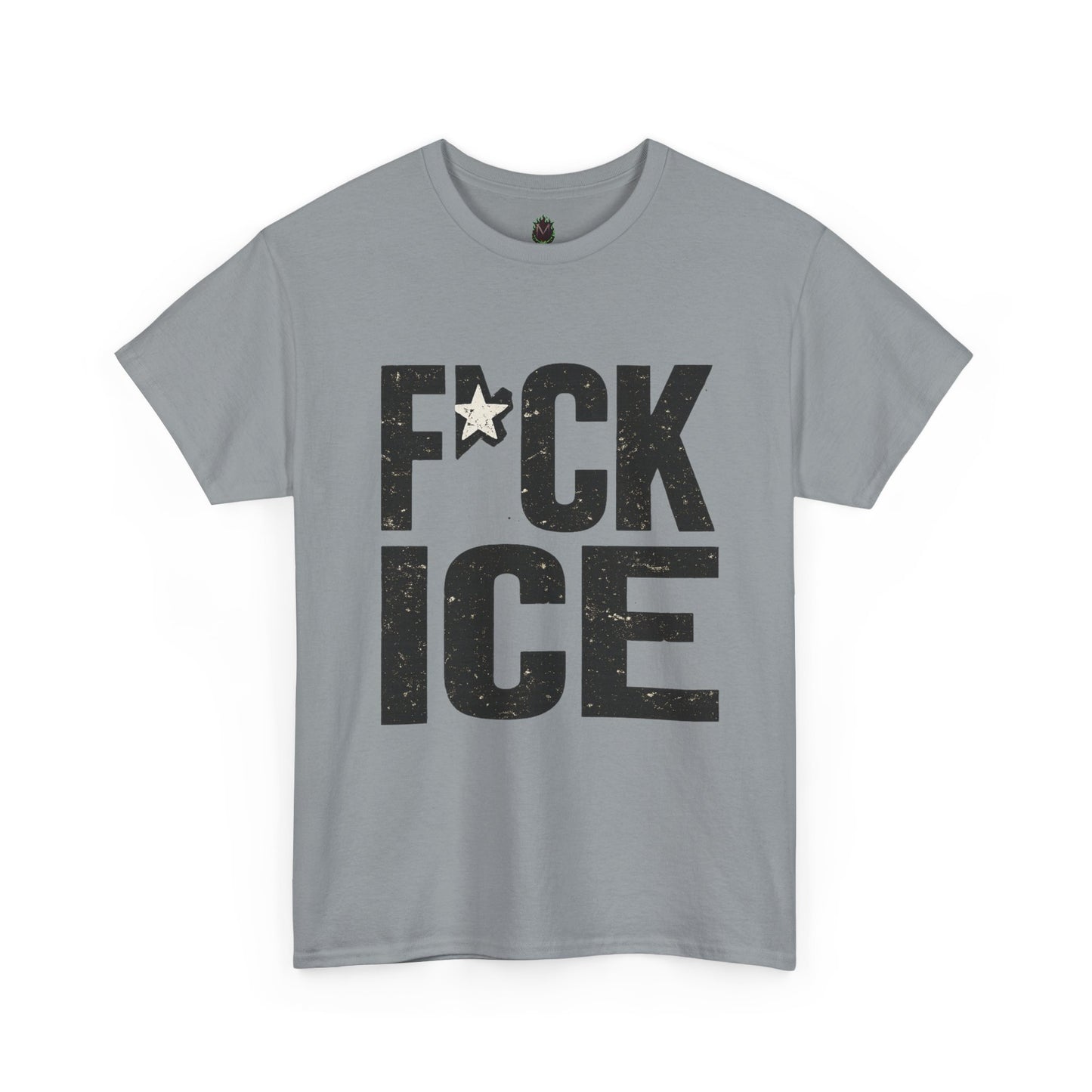 Graphic Tee — “F*CK ICE” Protest T‑Shirt