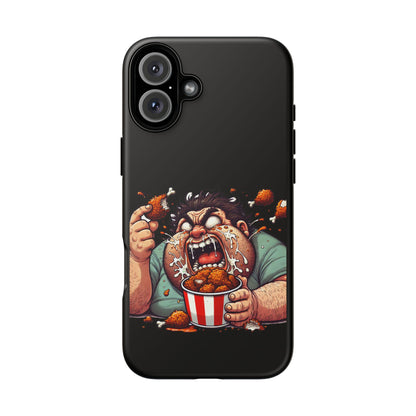 Phone Case — "Tough Cases" Chicken Wing Feast Graphic